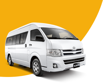 Spacious Van for Group Umrah Travel